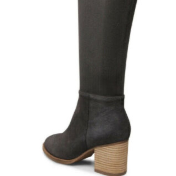 NEW Blondo Women’s Nada Waterproof Knee High TALL Boots GRAY COMFORT FIT STRETCH - Picture 3 of 9